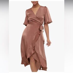 Lulus Ruffle Pink Dress